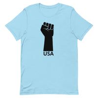 Unisex t-shirt feels soft and lightweight "USA"
