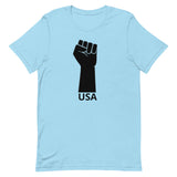 Unisex t-shirt feels soft and lightweight "USA"