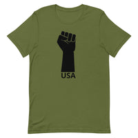 Unisex t-shirt feels soft and lightweight "USA"