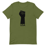 Unisex t-shirt feels soft and lightweight "USA"