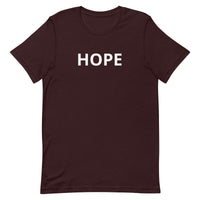 Soft and lightweight cotton t-shirt  "HOPE"