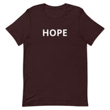 Soft and lightweight cotton t-shirt  "HOPE"
