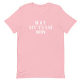 Soft and lightweight t-shirt  "MAY MY TEAM WIN"