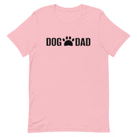 Unisex t-shirt feels soft and lightweight "DOG DAD"