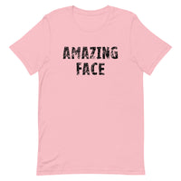 Unisex t-shirt feels soft and lightweight "AMAZING FACE"