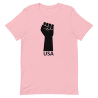 Unisex t-shirt feels soft and lightweight "USA"
