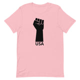 Unisex t-shirt feels soft and lightweight "USA"