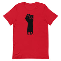 Unisex t-shirt feels soft and lightweight "USA"