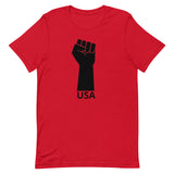 Unisex t-shirt feels soft and lightweight "USA"