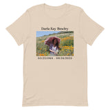 Soft and lightweight cotton t-shirt  "DARLA KAY BOWLEY"