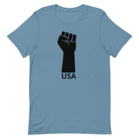 Unisex t-shirt feels soft and lightweight "USA"