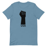 Unisex t-shirt feels soft and lightweight "USA"