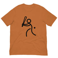 Lightweight cotton t-shirt "baseball hitter"