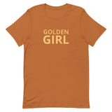 Soft and lightweight t-shirt  "GOLDEN GIRL"