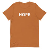 Soft and lightweight cotton t-shirt  "HOPE"