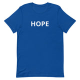Soft and lightweight cotton t-shirt  "HOPE"