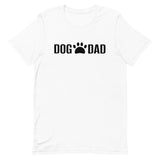 Unisex t-shirt feels soft and lightweight "DOG DAD"