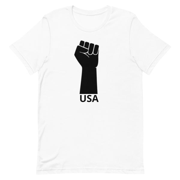Unisex t-shirt feels soft and lightweight "USA"