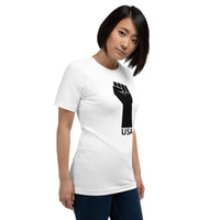 Unisex t-shirt feels soft and lightweight "USA"