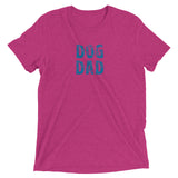 This tri-blend fabric t-shirt creates a vintage, fitted look.  Super Comfy!  "DOG DAD"