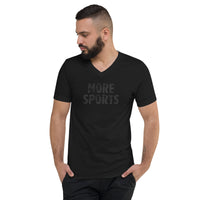 Unisex Short Sleeve V-Neck T-Shirt "HUMAN BEING"