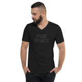 Unisex Short Sleeve V-Neck T-Shirt "HUMAN BEING"