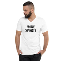 Unisex Short Sleeve V-Neck T-Shirt "HUMAN BEING"
