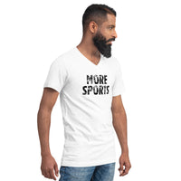 Unisex Short Sleeve V-Neck T-Shirt "HUMAN BEING"