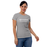 Women's short sleeve t-shirt "RECOVERING PLEASER"