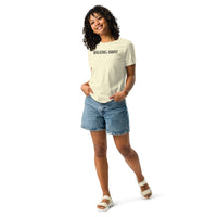 The most comfortable women's t-shirt!  "WALKING AWAY"