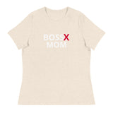 100% cotton t-shirt  "BOSS MOM"