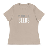 Women's 100% cotton t-shirt  "PLANT THE SEEDS"