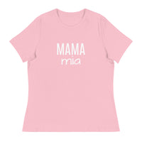 Women's Relaxed T-Shirt "MAMA MIA"