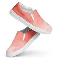 Women’s slip-on canvas shoes ORANGE FADE