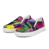 Women’s slip-on canvas shoes FLOWERS