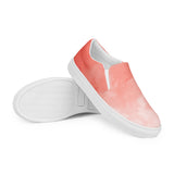 Women’s slip-on canvas shoes ORANGE FADE