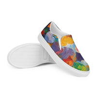 Women’s slip-on canvas shoes. HEARTS