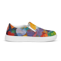 Women’s slip-on canvas shoes. HEARTS