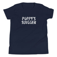 Youth light, soft, short sleeve T-Shirt "POPPY'S SLUGGER"