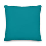 Premium Vintage Beach Scene Pillow