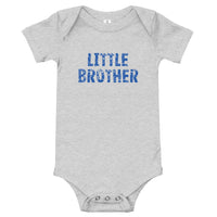 100% cotton one-piece Baby Onesie  "LITTLE BROTHER"