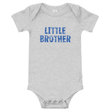 100% cotton one-piece Baby Onesie  "LITTLE BROTHER"