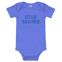 100% cotton one-piece Baby Onesie  "LITTLE BROTHER"
