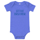 100% cotton one-piece Baby Onesie  "LITTLE BROTHER"