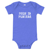 100% cotton one-piece Baby Onesie - "MADE IN MONTANA"
