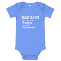 100% cotton one-piece Baby Onesie "SAGITTARIUS"