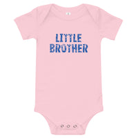 100% cotton one-piece Baby Onesie  "LITTLE BROTHER"