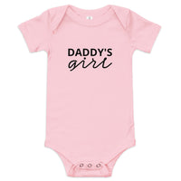 100% cotton one-piece Baby Onesie "DADDY'S GIRL"