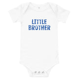 100% cotton one-piece Baby Onesie  "LITTLE BROTHER"