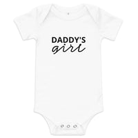 100% cotton one-piece Baby Onesie "DADDY'S GIRL"